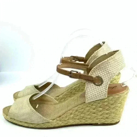 Lucky brand wedges Kyndra size 11 41 Espadrilles - Picture 4 of 9